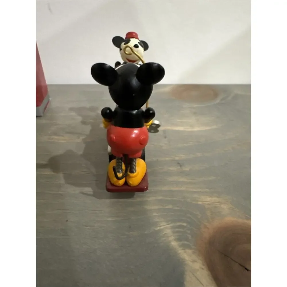 Mickey and Minnie Handcar Lionel 1998 Hallmark Keepsake Ornament DISNEY NOS